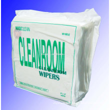 Class 100 9''X9'' 120g/m2 100% Polyester Cleanroom cleaning wipers/wipe